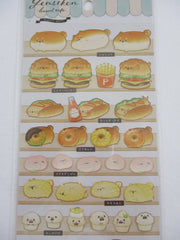Cute Kawaii Kamio Bakery Bread Cafe Sticker Sheet - for Journal Planner Craft