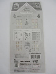 Cute Kawaii Kamio Room Portrait Series Sticker Sheet - Beauty Powder Room Make Up Parfume - for Journal Planner Craft Agenda Organizer Scrapbook