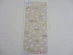 Cute Kawaii MW Animaru  Seal Series - D - Seal Sticker Sheet - for Journal Planner Craft