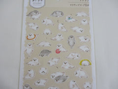 Cute Kawaii MW Animaru  Seal Series - D - Seal Sticker Sheet - for Journal Planner Craft