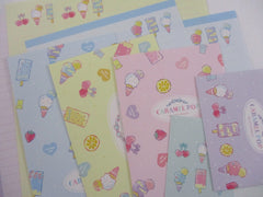 Crux Caramel Popsicle Ice Cream Fruity Sweets Letter Sets - Stationery Writing Paper Envelope