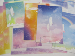 Crux Sky Night Stars Unicorn Letter Sets - Stationery Writing Paper Envelope