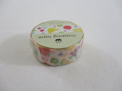 Cute Kawaii Mind Wave Fruits Washi / Masking Deco Tape - for Scrapbooking Journal Planner Craft