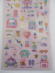Cute Kawaii Kamio Room Portrait Series Sticker Sheet -  Beauty Dream Princess Unicorn Girl Dream - for Journal Planner Craft Agenda Organizer Scrapbook