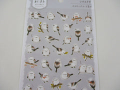 Cute Kawaii MW Animaru  Seal Series - E - Bird Sticker Sheet - for Journal Planner Craft