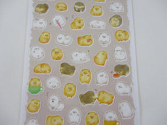 Cute Kawaii MW Animaru  Seal Series - H - Puppies Dog Sticker Sheet - for Journal Planner Craft