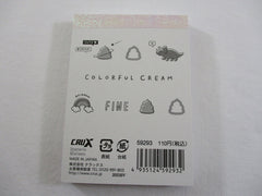 Cute Kawaii Crux Colorful Cream poop Alien Unicorn Mini Notepad / Memo Pad - Stationery Designer Paper Collection