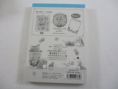 Cute Kawaii Q-Lia Dino Cafe Bubble Tea Tapioca Drink 4 x 6 Inch Notepad / Memo Pad - Stationery Designer Paper Collection