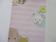 Cute Kawaii San-X Rilakkuma Bear Always with theme 4 x 6 Inch Notepad / Memo Pad - Stationery Designer Paper Collection