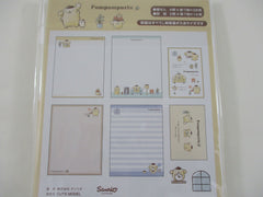 Cute Kawaii Sanrio Pom Pom Purin Dog Letter Set Pack - Stationery Writing Paper Envelope Penpal - Preowned
