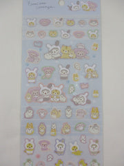 Cute Kawaii San-X CorocorocoroNya Cat Bunny Sticker Sheet 2022 - A - for Planner Journal Scrapbook Craft