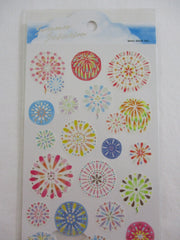 Cute Kawaii MW Summer Selection Series - Festival Fireworks Sticker Sheet - for Journal Planner Craft Organizer Calendar
