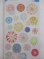 Cute Kawaii MW Summer Selection Series - Festival Fireworks Sticker Sheet - for Journal Planner Craft Organizer Calendar
