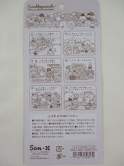 Cute Kawaii San-X Sumikko Gurashi Retro Sticker Sheet 2022 - A - for Planner Journal Scrapbook Craft