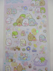 Cute Kawaii San-X Sumikko Gurashi Bubble Tapioca Tea Drink Sticker Sheet 2020 - B - for Planner Journal Scrapbook Craft