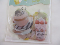 Cute Kawaii BGM Summer Limited Series Flake Stickers Sack - Cold Drinks Fruit Juice large - for Journal Agenda Planner Scrapbooking Craft