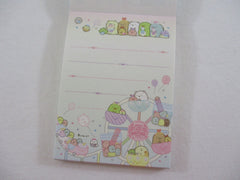 Cute Kawaii San-X Sumikko Gurashi Bubble Tea Bobba Tapioca Drink Mini Notepad / Memo Pad - A - Stationery Writing Message