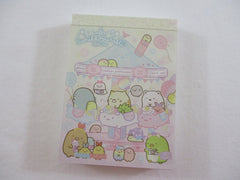 Cute Kawaii San-X Sumikko Gurashi Bubble Tea Bobba Tapioca Drink Mini Notepad / Memo Pad - B - Stationery Writing Message