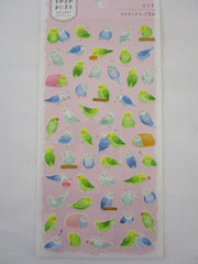 Cute Kawaii MW Animaru  Seal Series - P - Bird Sticker Sheet - for Journal Planner Craft