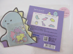 Cute Kawaii Kamio juicy na series - Dino Saurus Dinosaur Flake Stickers Sack - Collectible - for Journal Planner Agenda Craft Scrapbook DIY Art