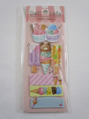 Cute Kawaii Ice Cream Fruit Popsicle Bear Sticky Notes Flags - for Journal Planner Organizer Book Craft