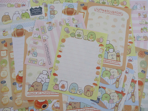 San-X Sumikko Gurashi Bread Bakery Memo Note Writing Paper Set