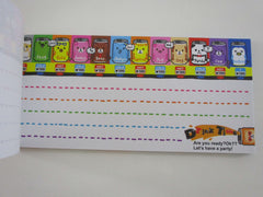 Cute Kawaii Crux Drinks Coupon Style  3.25 x 6.75 Inch Notepad / Memo Pad - Stationery Designer Paper Collection - Vintage VHTF