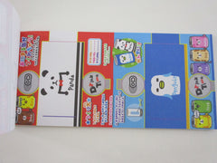 Cute Kawaii Crux Drinks Coupon Style  3.25 x 6.75 Inch Notepad / Memo Pad - Stationery Designer Paper Collection - Vintage VHTF
