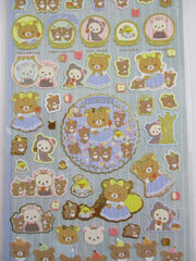 Cute Kawaii San-X Rilakkuma Bear Alice Red Riding Hood Sticker Sheet 2020 - B - for Planner Journal Scrapbook Craft
