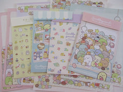 Cute Kawaii San-X Sumikko Gurashi Friends Collage Retro Letter Sets - A Writing Paper Envelope Stationery Penpal