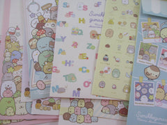 Cute Kawaii San-X Sumikko Gurashi Friends Collage Retro Letter Sets - A Writing Paper Envelope Stationery Penpal