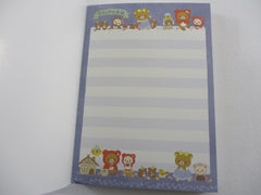 Cute Kawaii San-X Rilakkuma Bear Alice Red Riding Hood 4 x 6 Inch Notepad / Memo Pad - Stationery Designer Paper Collection