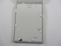 Cute Kawaii Q-Lia Ghost theme 4 x 6 Inch Notepad / Memo Pad - Stationery Designer Paper Collection