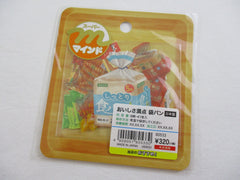 Cute Kawaii MW Photo Food theme Flake Stickers Sack - Bakery Bread - for Journal Agenda Planner Scrapbooking Craft