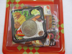 Cute Kawaii MW Photo Food theme Flake Stickers Sack - Bento Rice Box Sushi - for Journal Agenda Planner Scrapbooking Craft