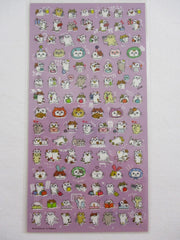Cute Kawaii Mind Wave Cat Activities Funny and Naughty Sticker Sheet - for Journal Planner Craft