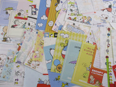 Cute Kawaii Peanuts Snoopy Paper Memo Note Set Stationery