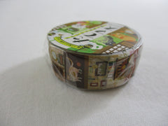 Cute Kawaii World Craft Washi / Masking Deco Tape - Cat and Dog Pet - for Scrapbooking Journal Planner Craft