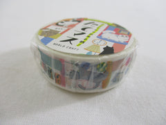 Cute Kawaii World Craft Washi / Masking Deco Tape - Cat Cozy Home - for Scrapbooking Journal Planner Craft