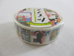 Cute Kawaii World Craft Washi / Masking Deco Tape - Cat Cozy Home - for Scrapbooking Journal Planner Craft
