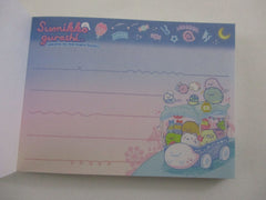 Cute Kawaii San-X Sumikko Gurashi Ghost Halloween Mini Notepad / Memo Pad - A - Stationery Writing Message