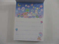 Cute Kawaii San-X Sumikko Gurashi Ghost Halloween Mini Notepad / Memo Pad - B - Stationery Writing Message