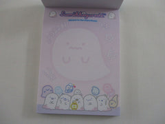 Cute Kawaii San-X Sumikko Gurashi Ghost Halloween Mini Notepad / Memo Pad - B - Stationery Writing Message