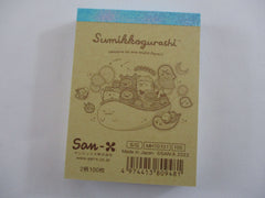 Cute Kawaii San-X Sumikko Gurashi Ghost Halloween Mini Notepad / Memo Pad - B - Stationery Writing Message