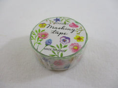 Cute Kawaii MW Flowers Bouquet Washi / Masking Deco Tape - B - White - for Scrapbooking Journal Planner Craft Nature Wedding Beautiful