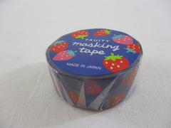 Cute Kawaii MW Washi / Masking Deco Tape - Fruity Strawberry - for Scrapbooking Journal Planner Craft