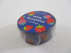 Cute Kawaii MW Washi / Masking Deco Tape - Fruity Strawberry - for Scrapbooking Journal Planner Craft