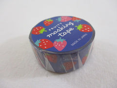 Cute Kawaii MW Washi / Masking Deco Tape - Fruity Strawberry - for Scrapbooking Journal Planner Craft