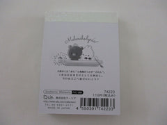 Cute Kawaii Q-lia Rabbit Bear Night Stars Melancholyric A Mini Notepad / Memo Pad - Stationery Designer Writing Paper Collection