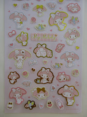 Cute Kawaii Sanrio My Melody Large Sticker Sheet - B - for Journal Planner Craft Diary Scrapbook Project Schedule Organizer Gift Favorite